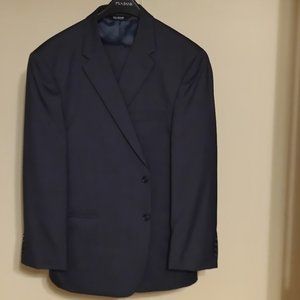 Jos. A. Bank Executive Collection Traditional Fit 2-Piece Suit 46R Blue